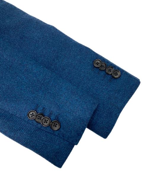 Brilla per il gusto（ブリッラ ペル イルグースト）Brilla per il gusto (ブリッラ ペル イルグースト) ウールシルクソフトツイードジャケット ネイビー サイズ:44の古着・服飾アイテム