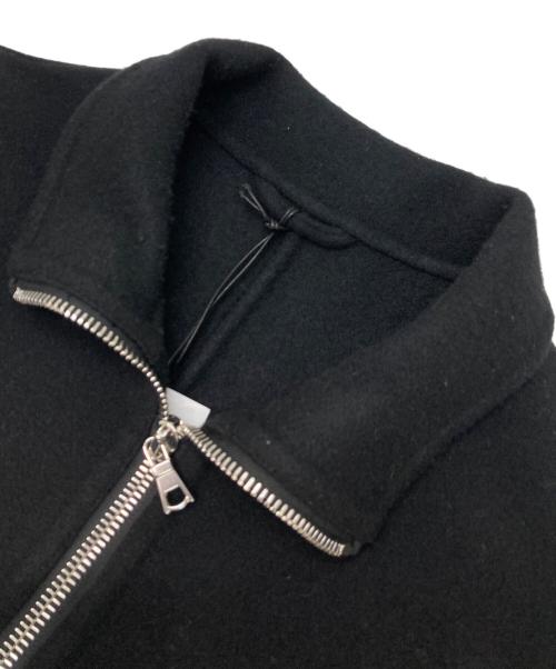 H BEAUTY&YOUTH（エイチ ビューティー&ユース）H BEAUTY&YOUTH (エイチ ビューティー&ユース) ウールミックススタンドカラージャケット ブラック サイズ:Mの古着・服飾アイテム