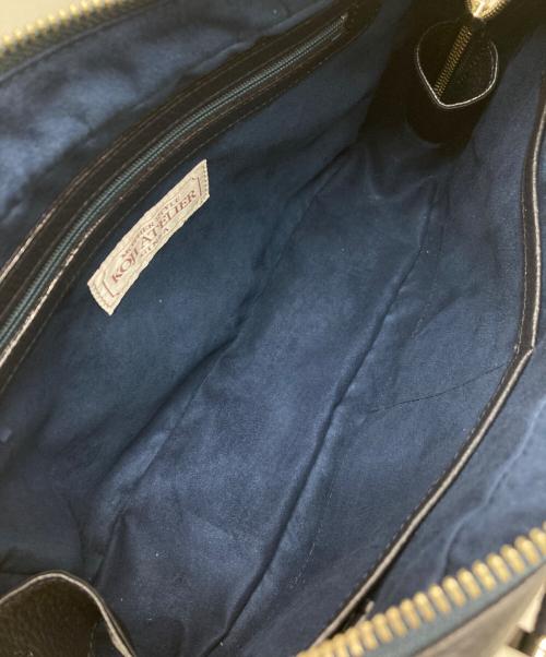 KOJI ATELIER（コージアトリエ）KOJI ATELIER (コージアトリエ) ハンドバッグ ネイビーの古着・服飾アイテム