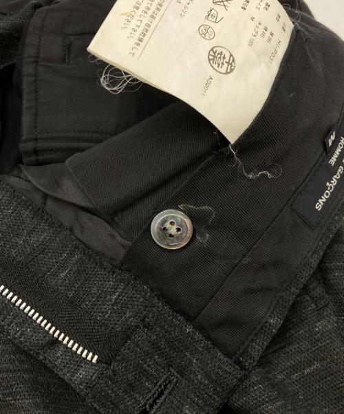 COMME des GARCONS HOMME（コムデギャルソン オム）COMME des GARCONS HOMME (コムデギャルソン オム) ストレートパンツ グレー サイズ:Mの古着・服飾アイテム