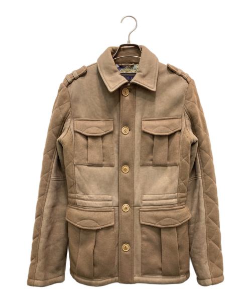 ETRO（エトロ）ETRO (エトロ) リアルムートンコート ベージュ サイズ:XSの古着・服飾アイテム