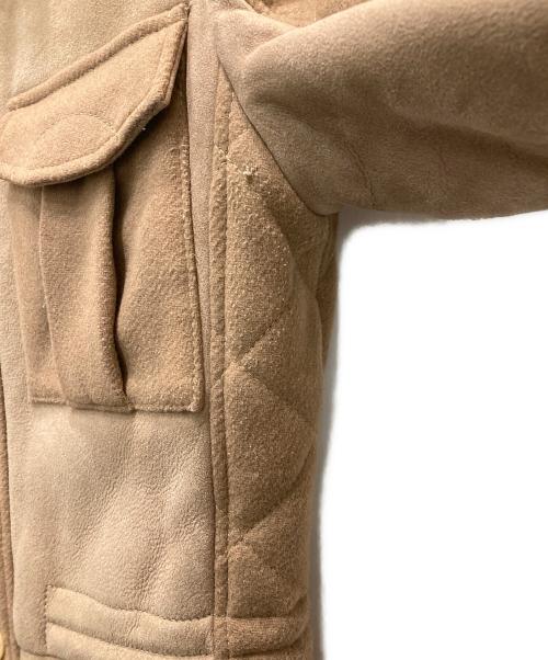 ETRO（エトロ）ETRO (エトロ) リアルムートンコート ベージュ サイズ:XSの古着・服飾アイテム