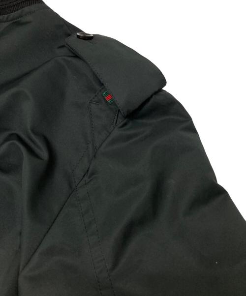 GUCCI（グッチ）GUCCI (グッチ) ナイロンミリタリーブルゾン ブラック サイズ:44の古着・服飾アイテム