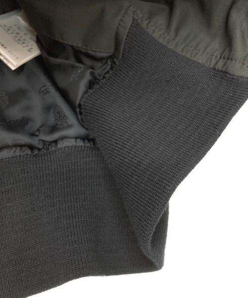 GUCCI（グッチ）GUCCI (グッチ) ナイロンミリタリーブルゾン ブラック サイズ:44の古着・服飾アイテム