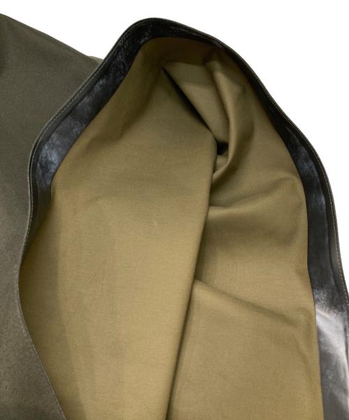 MACKINTOSH（マッキントッシュ）MACKINTOSH (マッキントッシュ) ミニタリーポンチョ オリーブ サイズ:不明（実寸参照）の古着・服飾アイテム