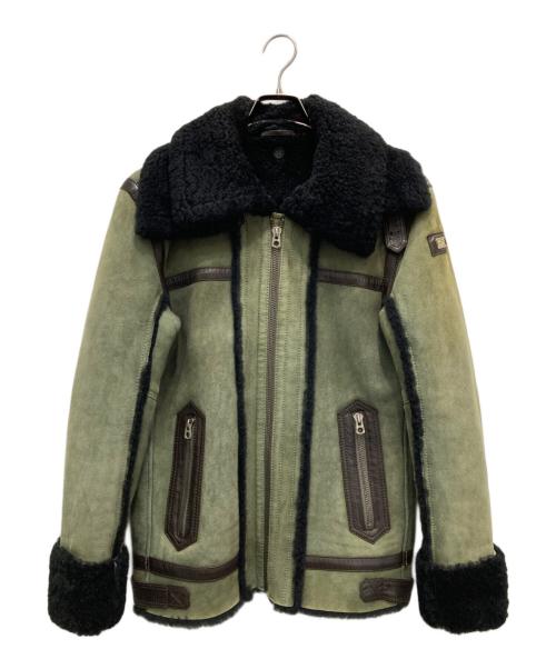 DIESEL（ディーゼル）DIESEL (ディーゼル) mouton b-3type グリーン サイズ:Sの古着・服飾アイテム