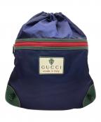 GUCCIグッチ）の古着「ナップサック」｜ネイビー