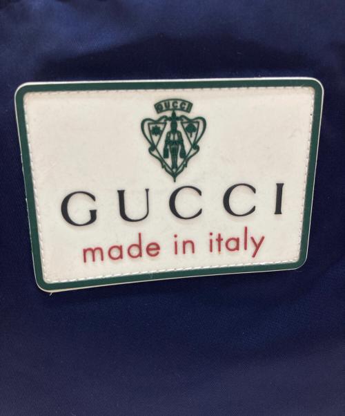 GUCCI（グッチ）GUCCI (グッチ) ナップサック ネイビーの古着・服飾アイテム