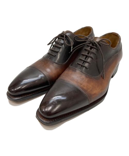 napolitano（ナポリターノ）napolitano (ナポリターノ) レザーシューズ ブラウン サイズ:5 1/2の古着・服飾アイテム