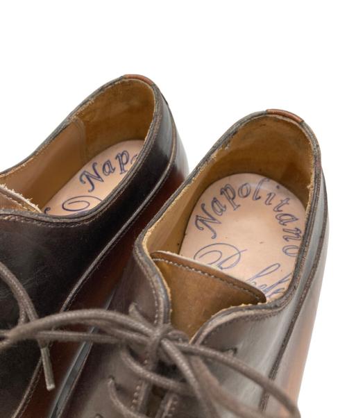 napolitano（ナポリターノ）napolitano (ナポリターノ) レザーシューズ ブラウン サイズ:5 1/2の古着・服飾アイテム