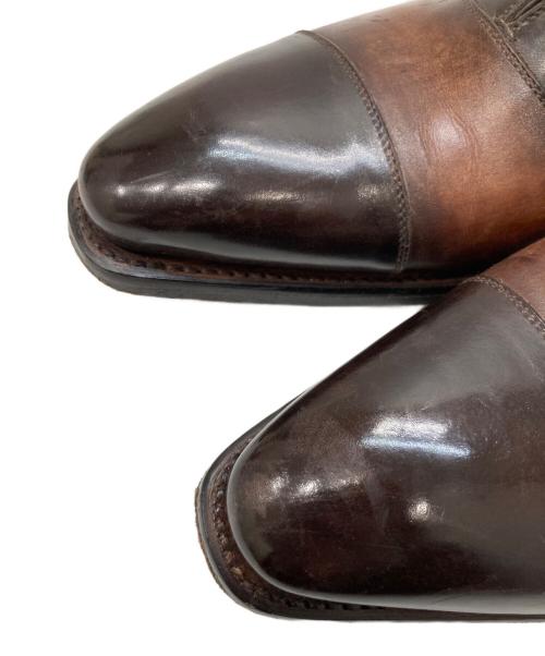 napolitano（ナポリターノ）napolitano (ナポリターノ) レザーシューズ ブラウン サイズ:5 1/2の古着・服飾アイテム