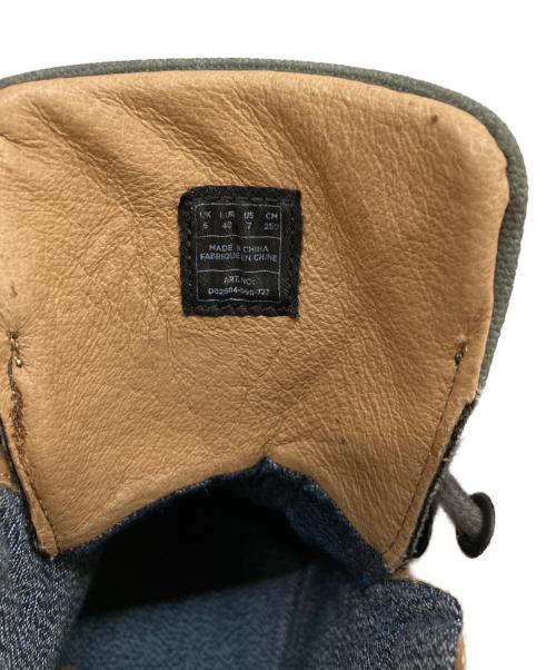 G-STAR RAW（ジースターロゥ）G-STAR RAW (ジースターロゥ) 10ホールブーツ オリーブ サイズ:25の古着・服飾アイテム