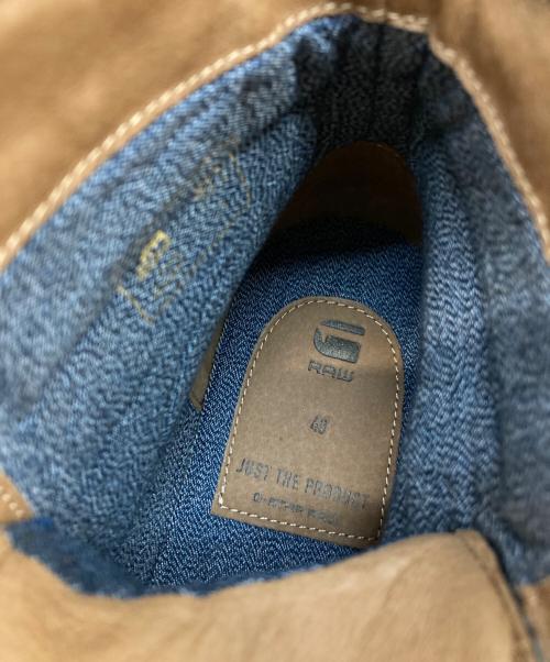 G-STAR RAW（ジースターロゥ）G-STAR RAW (ジースターロゥ) 10ホールブーツ オリーブ サイズ:25の古着・服飾アイテム