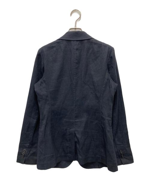 T-JACKET By TONELLO（ティージャケット バイ トネッロ）T-JACKET By TONELLO (ティージャケット バイ トネッロ) リネンセットアップ ネイビー サイズ:Sの古着・服飾アイテム