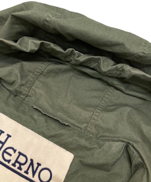 HERNO（ヘルノ）HERNO (ヘルノ) ミリタリージャケット オリーブ サイズ:40の古着・服飾アイテム