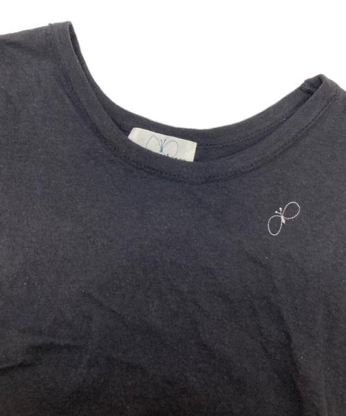 mina perhonen（ミナ ペルホネン）mina perhonen (ミナ ペルホネン) カットソーワンピース ネイビー サイズ:36の古着・服飾アイテム