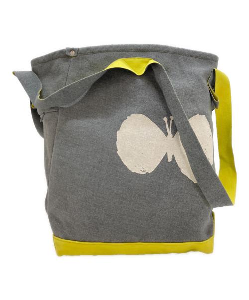 mina perhonen（ミナ ペルホネン）mina perhonen (ミナ ペルホネン) トートバッグ グレーの古着・服飾アイテム