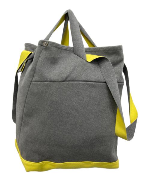 mina perhonen（ミナ ペルホネン）mina perhonen (ミナ ペルホネン) トートバッグ グレーの古着・服飾アイテム