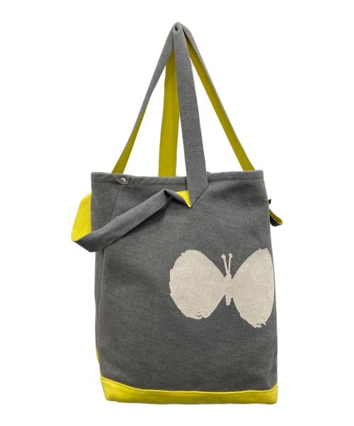 mina perhonen（ミナ ペルホネン）mina perhonen (ミナ ペルホネン) トートバッグ グレーの古着・服飾アイテム