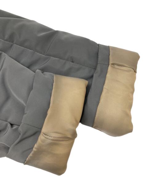 mina perhonen（ミナ ペルホネン）mina perhonen (ミナ ペルホネン) 中綿コート グレー サイズ:36の古着・服飾アイテム