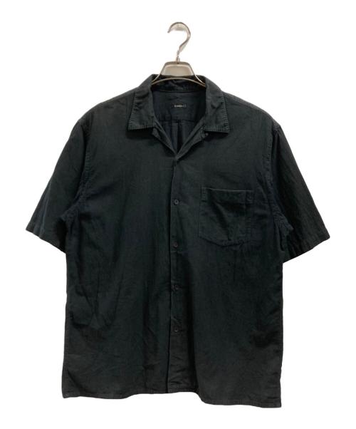 COMOLI（コモリ）COMOLI (コモリ) ベタシャン オープンカラーシャツ ブラック サイズ:3の古着・服飾アイテム