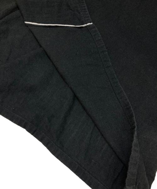 COMOLI（コモリ）COMOLI (コモリ) ベタシャン オープンカラーシャツ ブラック サイズ:3の古着・服飾アイテム