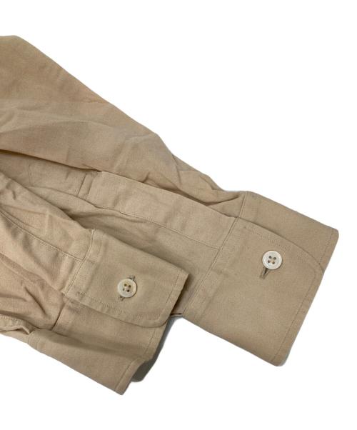 AURALEE（オーラリー）AURALEE (オーラリー) SHUTTLE GEORGETTE CLOTH SHIRTS ベージュ サイズ:3の古着・服飾アイテム