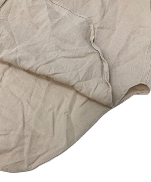 AURALEE（オーラリー）AURALEE (オーラリー) SHUTTLE GEORGETTE CLOTH SHIRTS ベージュ サイズ:3の古着・服飾アイテム