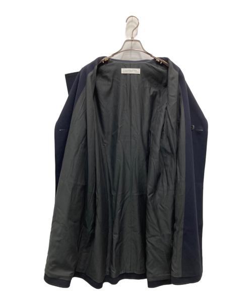 GALERIE VIE（ギャルリーヴィー）GALERIE VIE (ギャルリーヴィー) コットンウールギャバジン ロングマリンコート ネイビー サイズ:FREEの古着・服飾アイテム