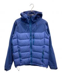 MAMMUT（マムート）の古着「ライムプロINハイブリッドフーデッドジャケット」｜ブルー