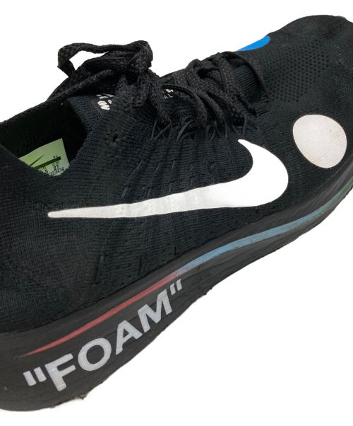 NIKE（ナイキ）NIKE (ナイキ) OFFWHITE (オフホワイト) ズームフライ マーキュリアル フライニット ブラック サイズ:27の古着・服飾アイテム