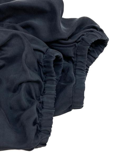 Demi-Luxe Beams（デミルクス ビームス）Demi-Luxe Beams (デミルクス ビームス) ギャザークルーネックワンピース ネイビー サイズ:38の古着・服飾アイテム