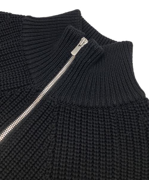 BATONER（バトナ―）BATONER (バトナ―) シグネチャー ドライバーズ ニット ブラック サイズ:1の古着・服飾アイテム