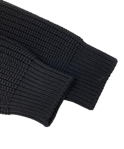 BATONER（バトナ―）BATONER (バトナ―) シグネチャー ドライバーズ ニット ブラック サイズ:1の古着・服飾アイテム