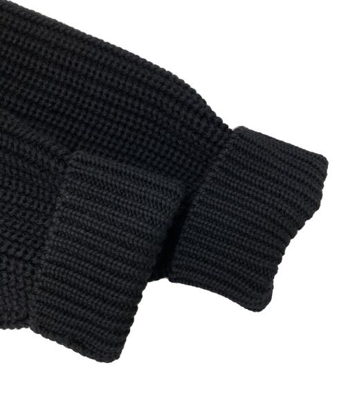 BATONER（バトナ―）BATONER (バトナ―) シグネチャー ドライバーズ ニット ブラック サイズ:1の古着・服飾アイテム