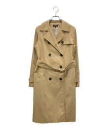 theory（セオリー）の古着「STATEMENT TRENCH J PFF TWILL2」｜ベージュ