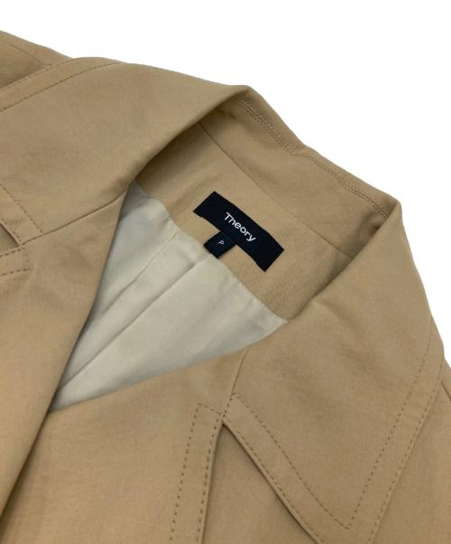 theory（セオリー）theory (セオリー) STATEMENT TRENCH J PFF TWILL2 ベージュ サイズ:Pの古着・服飾アイテム