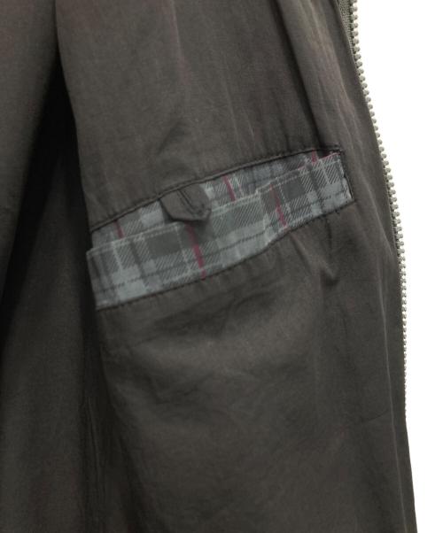 Quiksilver（クイックシルバー）Quiksilver (クイックシルバー) チェックスタンドカラージャケット グレー サイズ:Mの古着・服飾アイテム