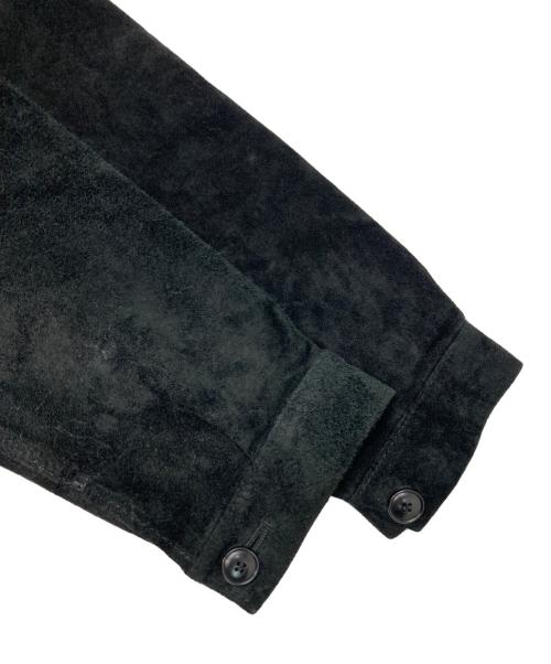 sisii（シシ）sisii (シシ) フレンチワーク レザージャケット ブラック サイズ:Mの古着・服飾アイテム