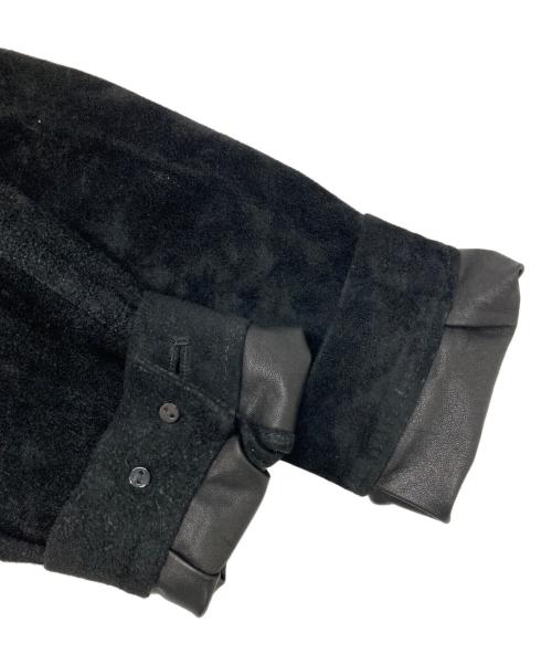 sisii（シシ）sisii (シシ) フレンチワーク レザージャケット ブラック サイズ:Mの古着・服飾アイテム