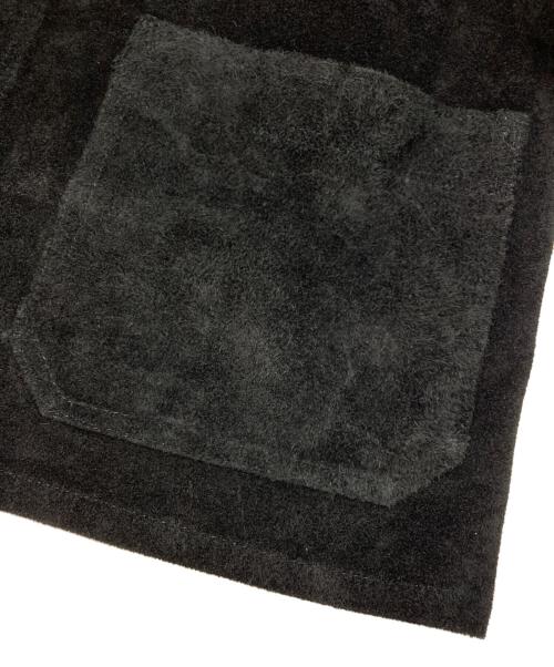 sisii（シシ）sisii (シシ) フレンチワーク レザージャケット ブラック サイズ:Mの古着・服飾アイテム