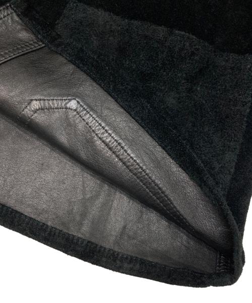 sisii（シシ）sisii (シシ) フレンチワーク レザージャケット ブラック サイズ:Mの古着・服飾アイテム