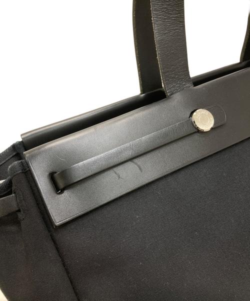 HERMES（エルメス）HERMES (エルメス) エールバッグ カバスMM ブラックの古着・服飾アイテム