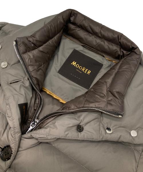 MOORER（ムーレー）MOORER (ムーレー) ダウンコート グレー サイズ:42の古着・服飾アイテム
