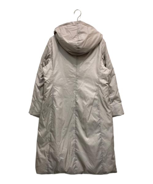 自由区（ジユウク）自由区 (ジユウク) ADSシャンブレータフタ ダウンコート ピンク サイズ:38の古着・服飾アイテム