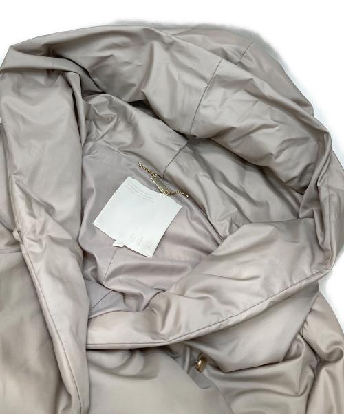 自由区（ジユウク）自由区 (ジユウク) ADSシャンブレータフタ ダウンコート ピンク サイズ:38の古着・服飾アイテム