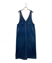 RED CARD×23区（レッドカード×ニジュウサンク）の古着「ジャンパースカート」｜インディゴ