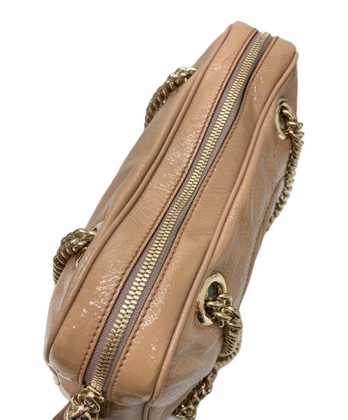 GUCCI（グッチ）GUCCI (グッチ) ソーホーチェーンショルダーバッグ ブラウンの古着・服飾アイテム