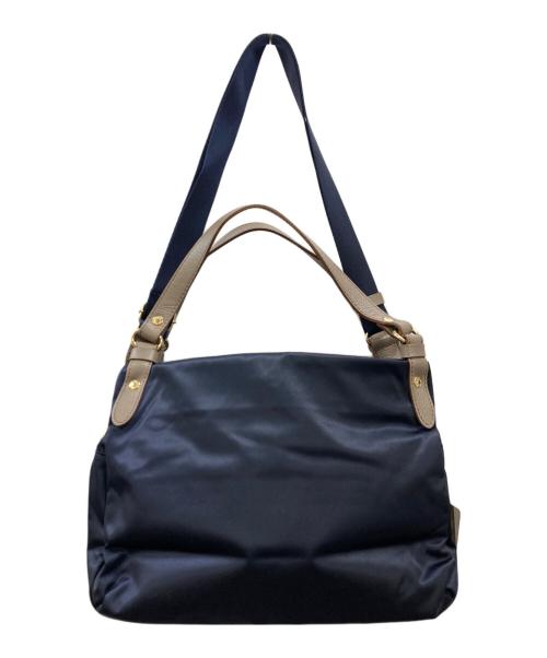 russet（ラシット）russet (ラシット) 2WAYバッグ ネイビーの古着・服飾アイテム