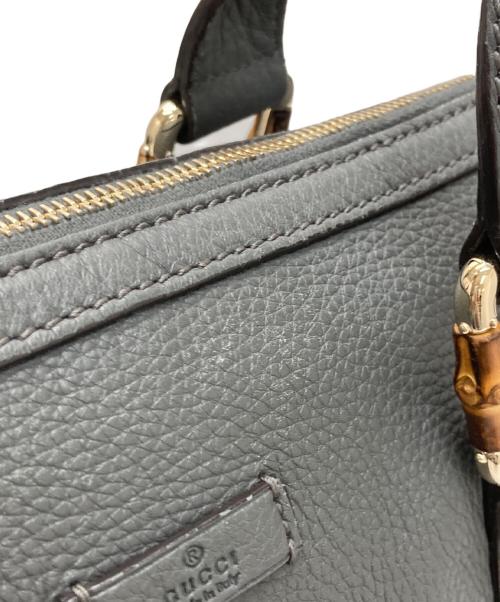 GUCCI（グッチ）GUCCI (グッチ) 2WAYバッグ グレーの古着・服飾アイテム